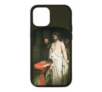 Custodia per iPhone 12/12 Pro Gesù Cristo Dubita Thomas Dipinto Carl Bloch 1881
