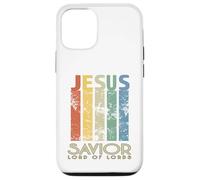 Custodia per iPhone 12/12 Pro Gesù Salvatore Signore dei Signori