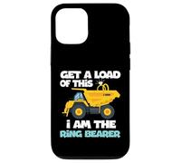 Custodia per iPhone 12/12 Pro Get A Load Of This I am The Ring Wedding Bearer Truck
