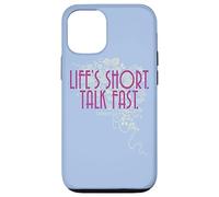 Custodia per iPhone 12/12 Pro Gilmore Girls Life'S Short. Talk Fast.