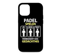 Custodia per iPhone 12/12 Pro Giocare A Padel Migliora La Memoria Padel Divertente