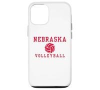 Custodia per iPhone 12/12 Pro Giocatore della squadra di pallavolo del Nebraska