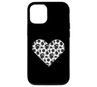 Custodia per iPhone 12/12 Pro Gioco di calcio a forma di cuore divertente San Valentine