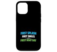 Custodia per iPhone 12/12 Pro Giorno di lancio della barca Primo Splash Boating Season Opener Primavera
