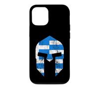 Custodia per iPhone 12/12 Pro Gladiatori greci Spartan Casco Grecia Sparta