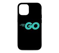 Custodia per iPhone 12/12 Pro Go Programming Language with Go logo Golang sviluppatori