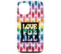Custodia per iPhone 12/12 Pro Good Luck Trolls Love For All Rainbow