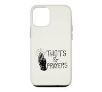 Custodia per iPhone 12/12 Pro Grafica umoristica divertente di Thots & Prayers