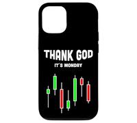 Custodia per iPhone 12/12 Pro Grazie a Dio il suo lunedì Stock Trader Forex Candlestick