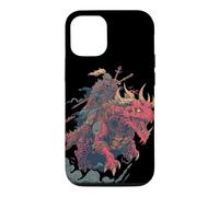 Custodia per iPhone 12/12 Pro Grazioso look drago con cavaliere per gli amanti della fantasia e dei draghi