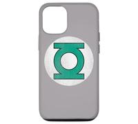 Custodia per iPhone 12/12 Pro Green Lantern Circle Logo Distressed