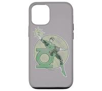 Custodia per iPhone 12/12 Pro Green Lantern Retro Lantern Iron-On