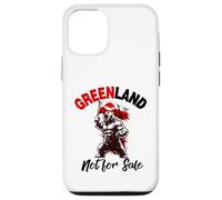 Custodia per iPhone 12/12 Pro Greenland Flag Bear Support Greenland Is Not For Sale