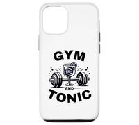 Custodia per iPhone 12/12 Pro Gym and Tonic - Fitness Humor Gin & Tonic Pun