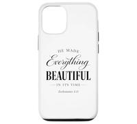 Custodia per iPhone 12/12 Pro Ha reso tutto bello nel suo tempo Ecclesiaste 3:11