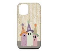 Custodia per iPhone 12/12 Pro Halloween Tre Fantasmi Divertimento