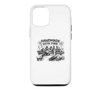Custodia per iPhone 12/12 Pro Handmade with Fire soffiatore di vetro soffiato in vetro