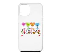 Custodia per iPhone 12/12 Pro Happy Everything Gnomi Every Seasons All Year Tree