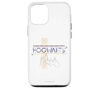 Custodia per iPhone 12/12 Pro Harry Potter Hogwarts Castle Line Drawing