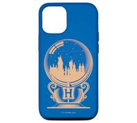 Custodia per iPhone 12/12 Pro Harry Potter Hogwarts Snowglobe Christmas