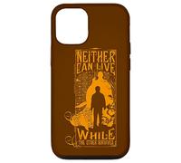 Custodia per iPhone 12/12 Pro Harry Potter Neither Can Live While The Other Survives