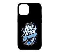 Custodia per iPhone 12/12 Pro Hat Trick Dreams Giocatore Hockey Puck Bastoni