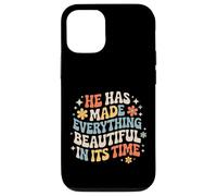 Custodia per iPhone 12/12 Pro He Has Made Everything Beautiful In Its Time -