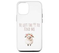 Custodia per iPhone 12/12 Pro He Left The 99 To Find Me Christianity