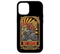 Custodia per iPhone 12/12 Pro Hermit Crab, The Hermit Retro Vintage Hermit Crab Tarot Pun