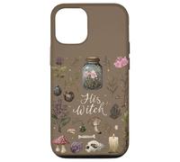 Custodia per iPhone 12/12 Pro His Witch Her Warlock Stregoneria Coppia Magia Occulta