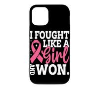 Custodia per iPhone 12/12 Pro Ho combattuto come una ragazza e ho vinto