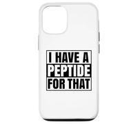 Custodia per iPhone 12/12 Pro Ho un peptide per quel sollevatore di palestra Biohacker Fitness Stack