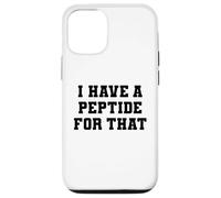 Custodia per iPhone 12/12 Pro Ho una pila di peptidi Fitness Biohacker Palestra Umorismo Sollevamento