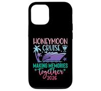 Custodia per iPhone 12/12 Pro Honeymoon Cruise 2026 Just Married Matching Couples Vacation
