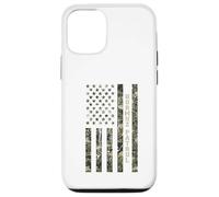 Custodia per iPhone 12/12 Pro Hormuz Patrol American Flag Camouflage USA Distressed