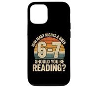 Custodia per iPhone 12/12 Pro How Many Nights a Week Should You Be Reading Funny 6 7 Meme