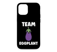 Custodia per iPhone 12/12 Pro Humor food eggplant simple team eggplant