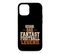 Custodia per iPhone 12/12 Pro Husband Dad Fantasy Football Legend Draft Sports Fan