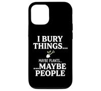 Custodia per iPhone 12/12 Pro I Bury Things Maybe Plants Maybe People Funny Frog