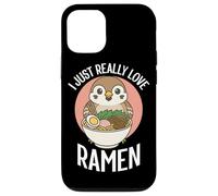 Custodia per iPhone 12/12 Pro I Just Really Love Ramen Sparrow Noodles Bowl Cup Soup Japan