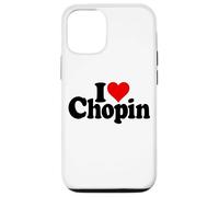 Custodia per iPhone 12/12 Pro I LOVE HEART CHOPIN FREDERIC POLISH COMPOSITORE