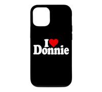 Custodia per iPhone 12/12 Pro I LOVE HEART DONNIE DON DONALD NOME SU UN TEE