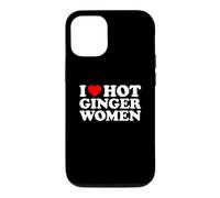 Custodia per iPhone 12/12 Pro I Love Hot Ginger Women