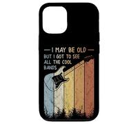 Custodia per iPhone 12/12 Pro I May Be Old But I Got To See All The Cool Bands Retro