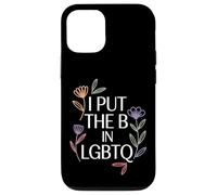 Custodia per iPhone 12/12 Pro I Put The B In LGBTQ Identità Bi-Orgoglio |-