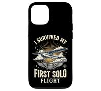 Custodia per iPhone 12/12 Pro I Survived My First Solo Flight Aviazione