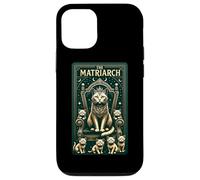 Custodia per iPhone 12/12 Pro I Tarocchi Matriarca Cat Mom