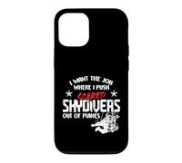 Custodia per iPhone 12/12 Pro I Want The Job Where I Push Scared Skydivers Out of Planes
