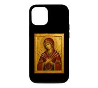 Custodia per iPhone 12/12 Pro Icona della Madonna Addolorata - Le Sette Spade di Maria