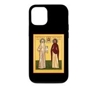 Custodia per iPhone 12/12 Pro Icona ortodossa di Elisabetta la Nuova Martire